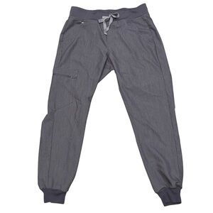 Figs Women’s Graphite Grey Zamora Slim Fit Jogger Scrub Pants size XS